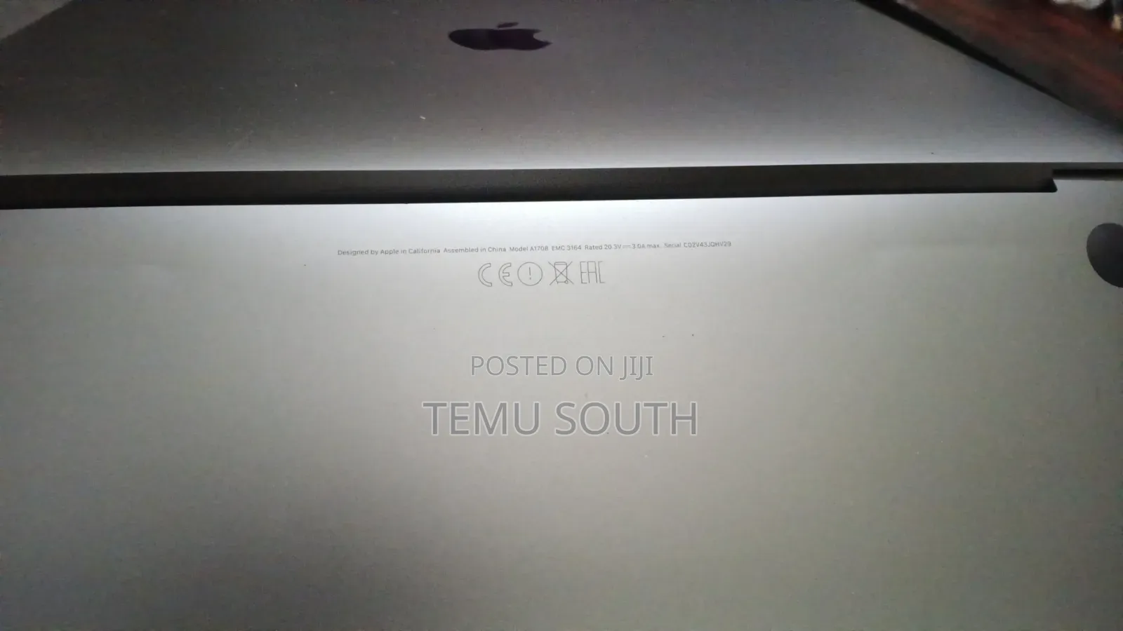 Laptop Apple MacBook 2017 8GB Intel Core i5 SSD 256GB