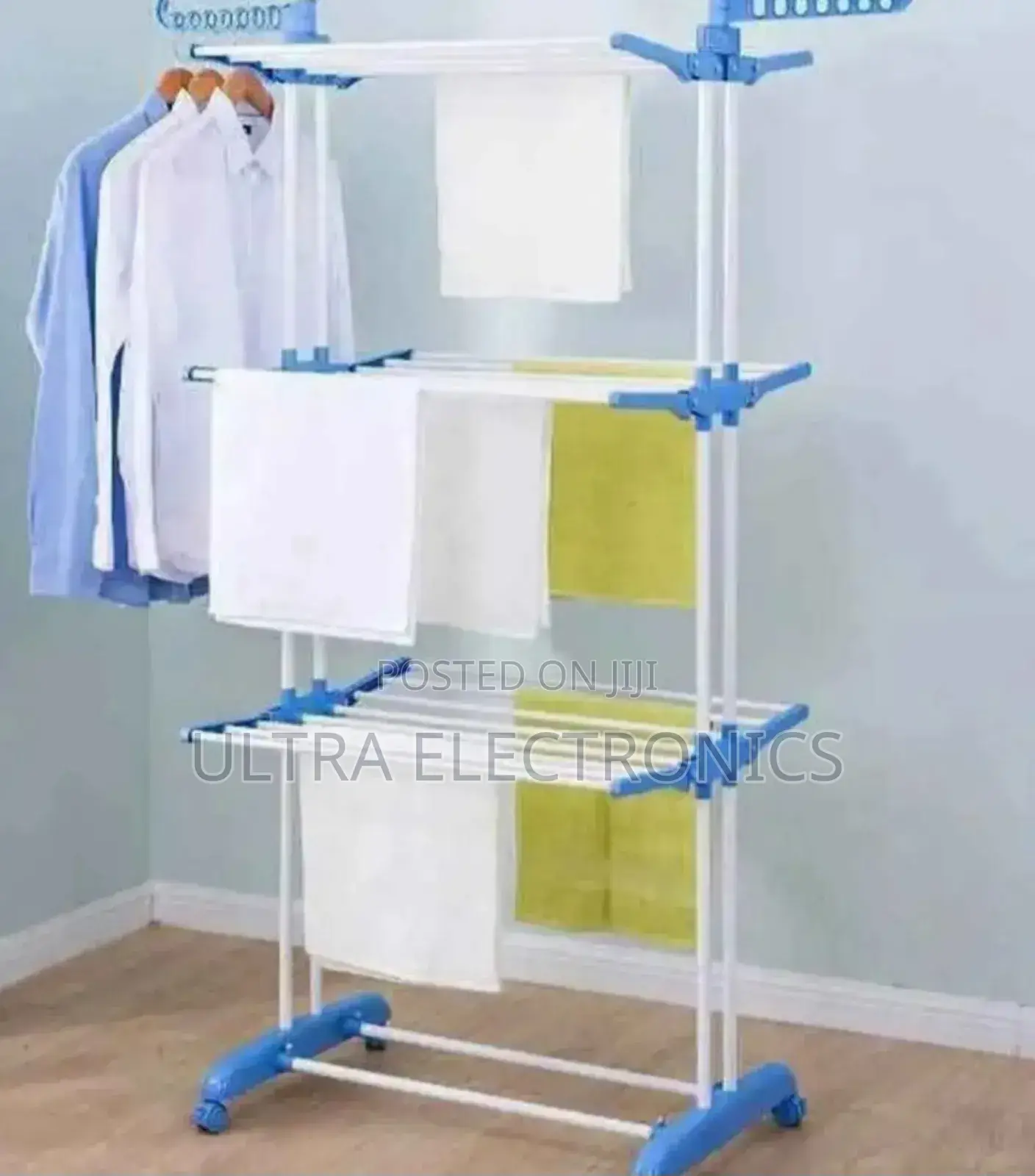 Three-Layer Clothes Drying Rack for Capacity of 50 Kg.