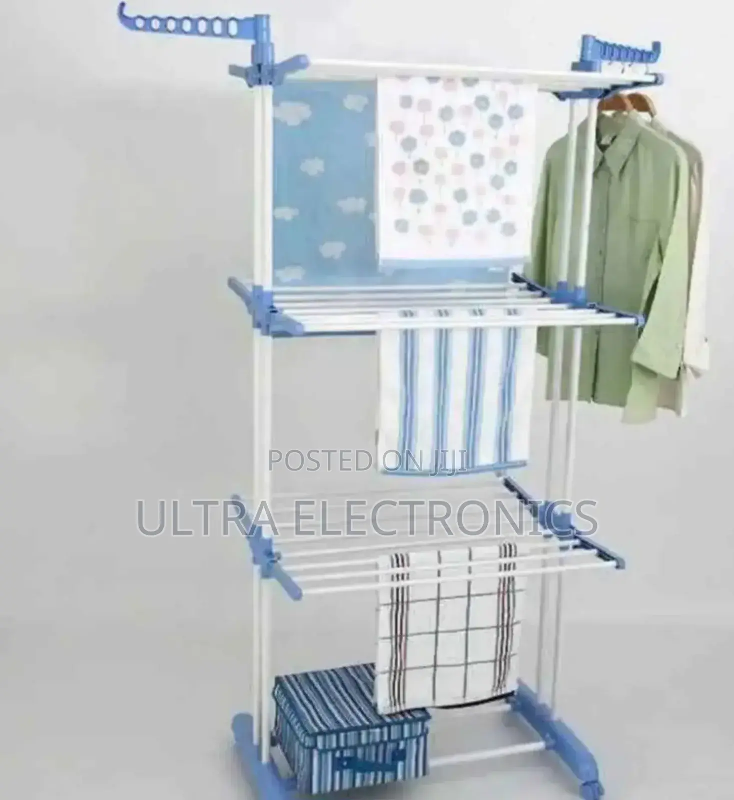 Three-Layer Clothes Drying Rack for Capacity of 50 Kg.