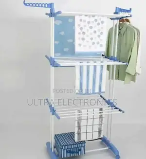Three-Layer Clothes Drying Rack for Capacity of 50 Kg.
