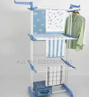 Three-Layer Clothes Drying Rack for Capacity of 50 Kg.