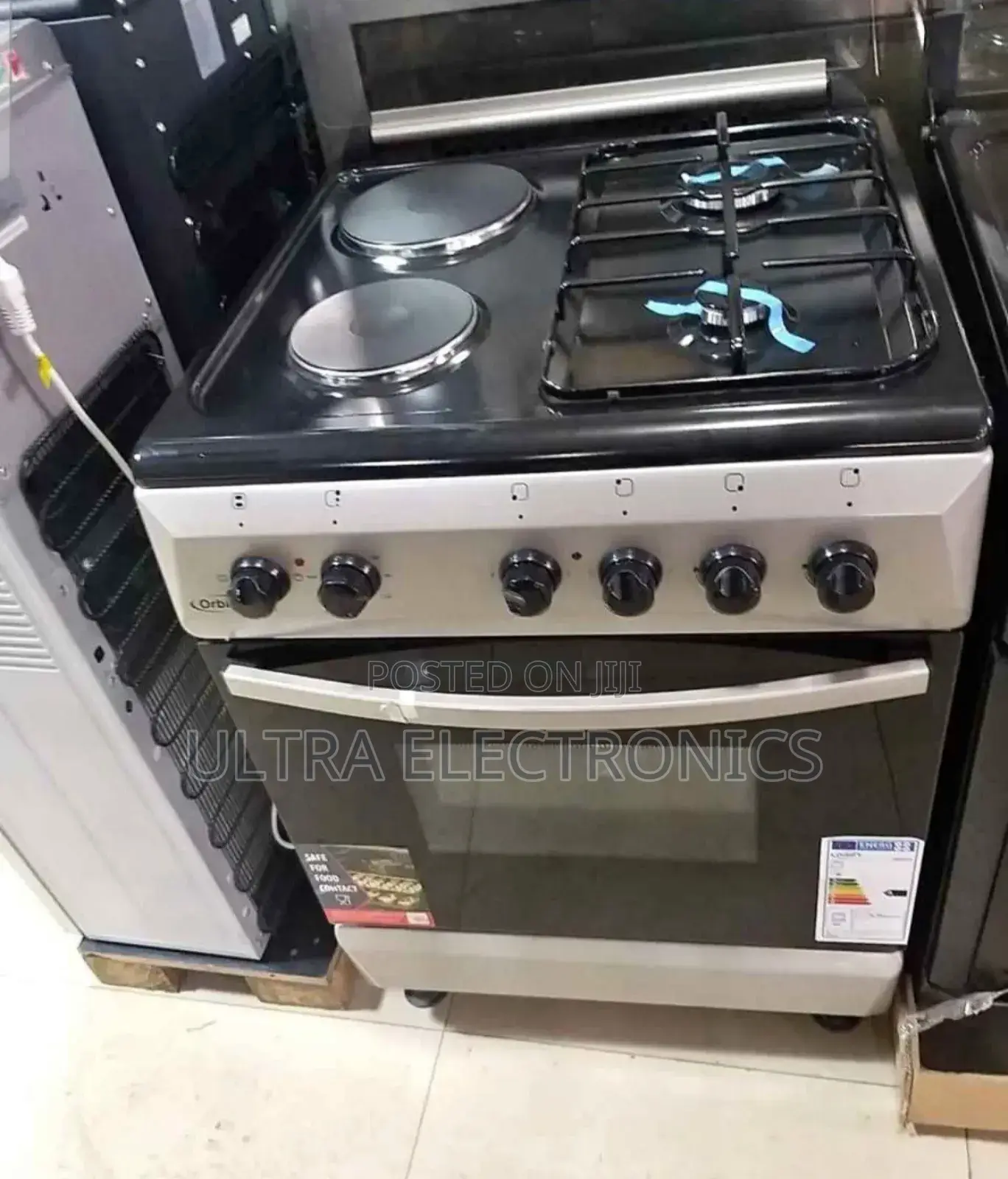 Orbit Brand Freestanding Cooking Range, Likely a 60x60 Cm Model