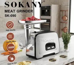 Sokany Meat Grinder 3500 W – Heavy Duty Power for Perfect Grinding!