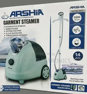 Arshia Garment Steamer 2000w As2304-9034 – Moon Electronics