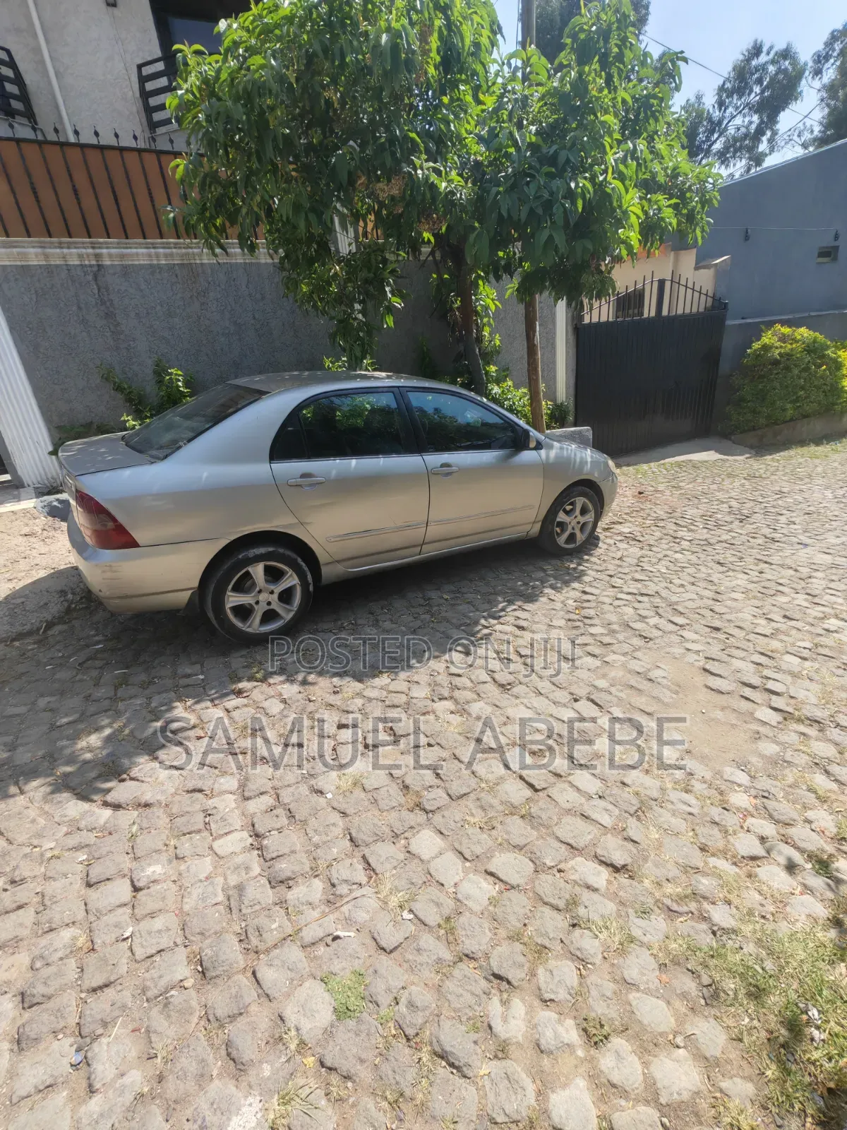 Toyota Corolla Sedan 2001 Gray