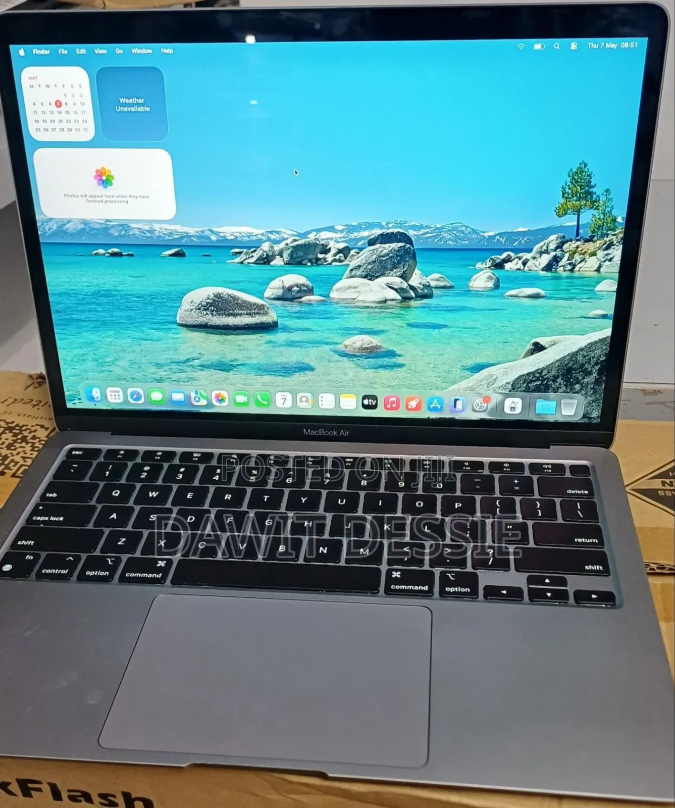 New Laptop Apple MacBook Air 2020 M1 16GB Apple M1 SSD 512GB
