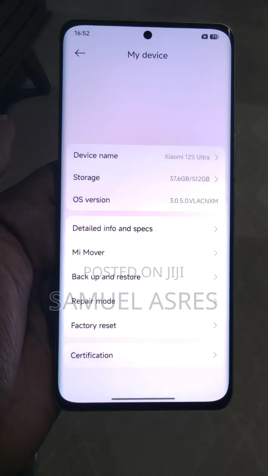 Xiaomi 12S Ultra 512 GB Silver