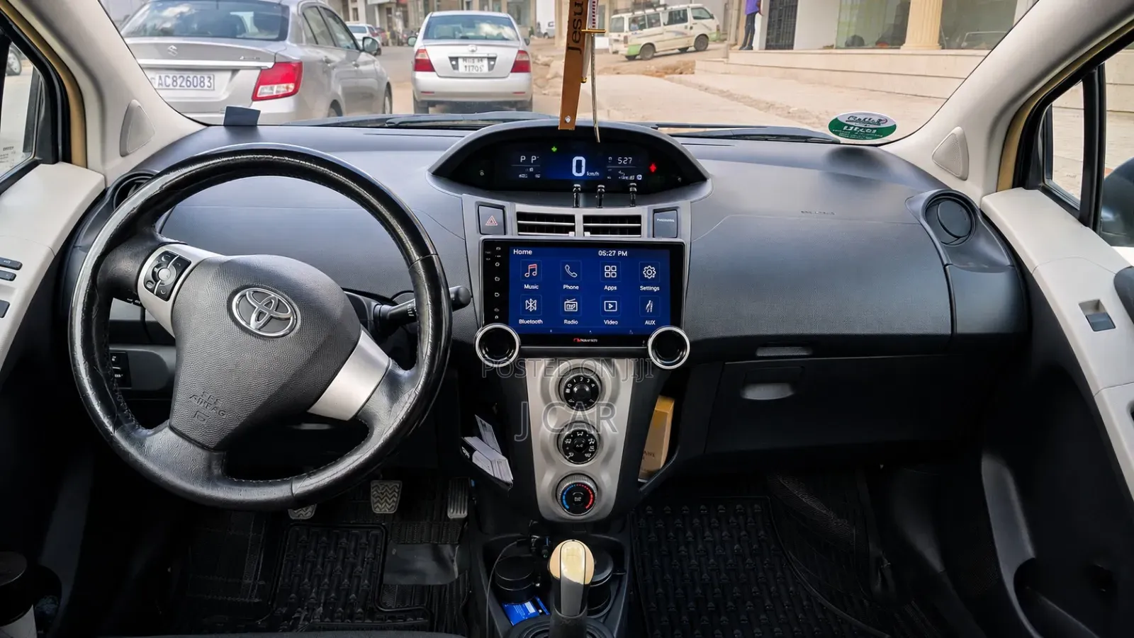 Toyota Yaris 2008 Gray