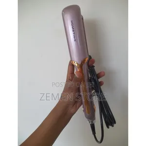 Hometime Professional Hair Straightener Ht-2096 - የፀጉር ፓይስትራ