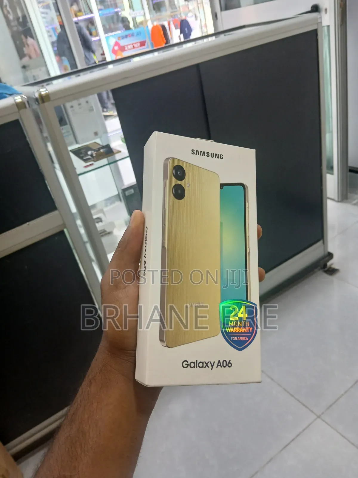 New Samsung Galaxy A06 64 GB Yellow