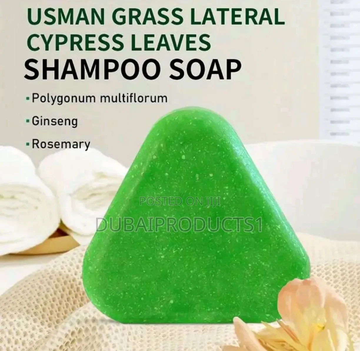 Seven Green Natural Herbal for Healthy Hair