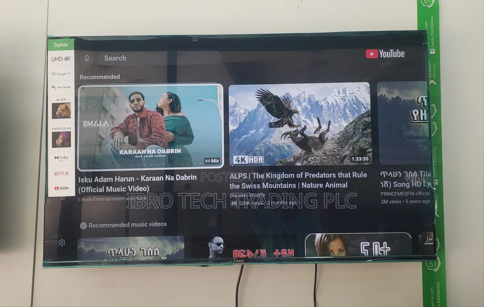 Syinix 50 Inch Full Smart Tv