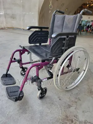 Used Europe Wheelchair皙展foldable Wheelchair - Nano Dry Plating Silver