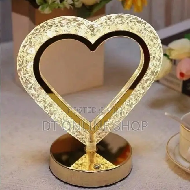 -Led Crystal Table Lamp
