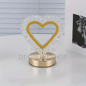 -Led Crystal Table Lamp
