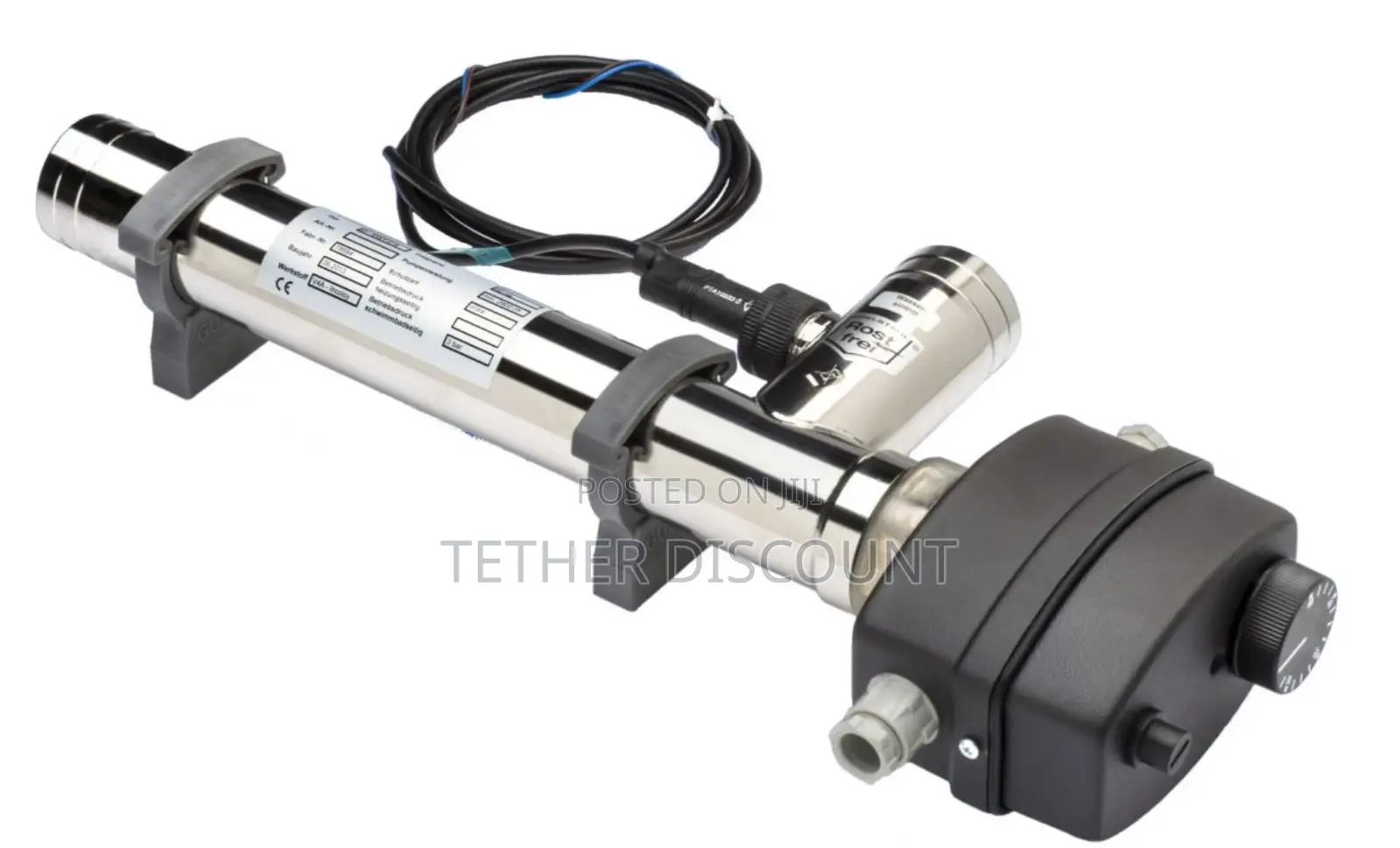 - Max Dapra D-ewt-c 18 Kw Electric Pool Heater, 220-380 V See