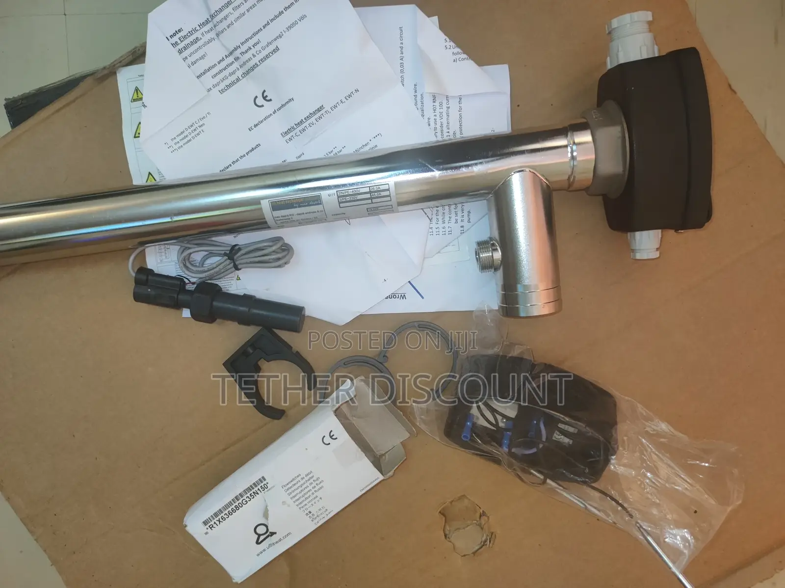 - Max Dapra D-ewt-c 18 Kw Electric Pool Heater, 220-380 V See