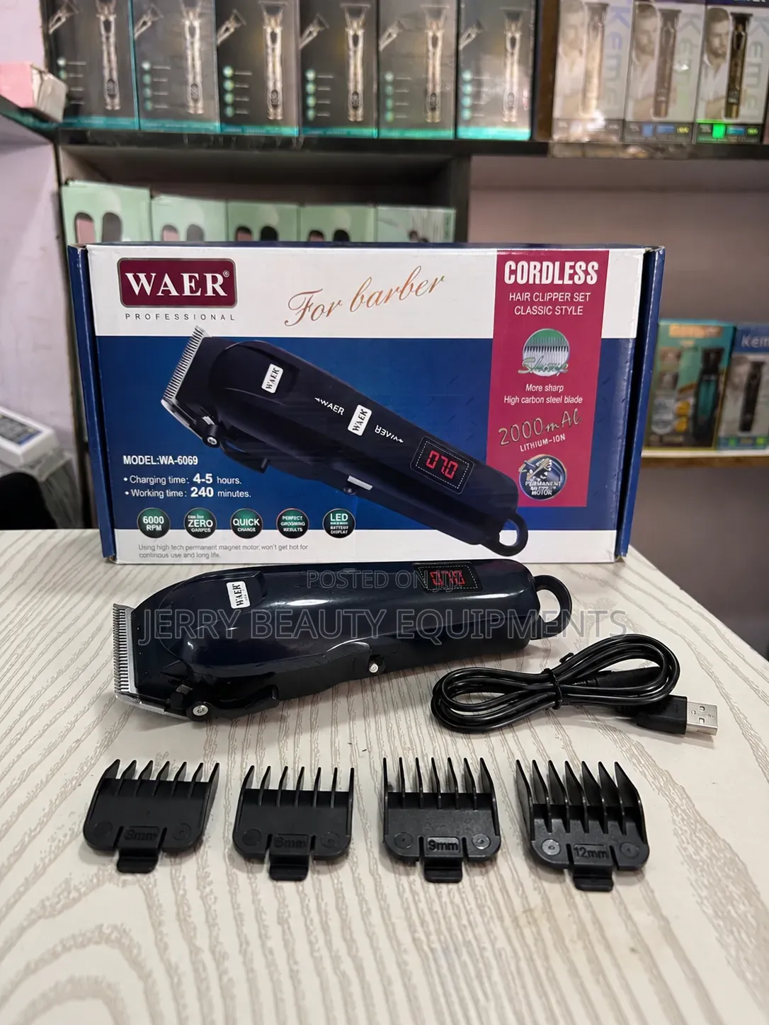 Waer 6069 Hair Clipper Set