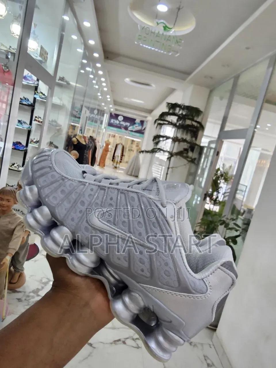 Nike White JKL Soxe High Master Quality Smooth Sneakers for You