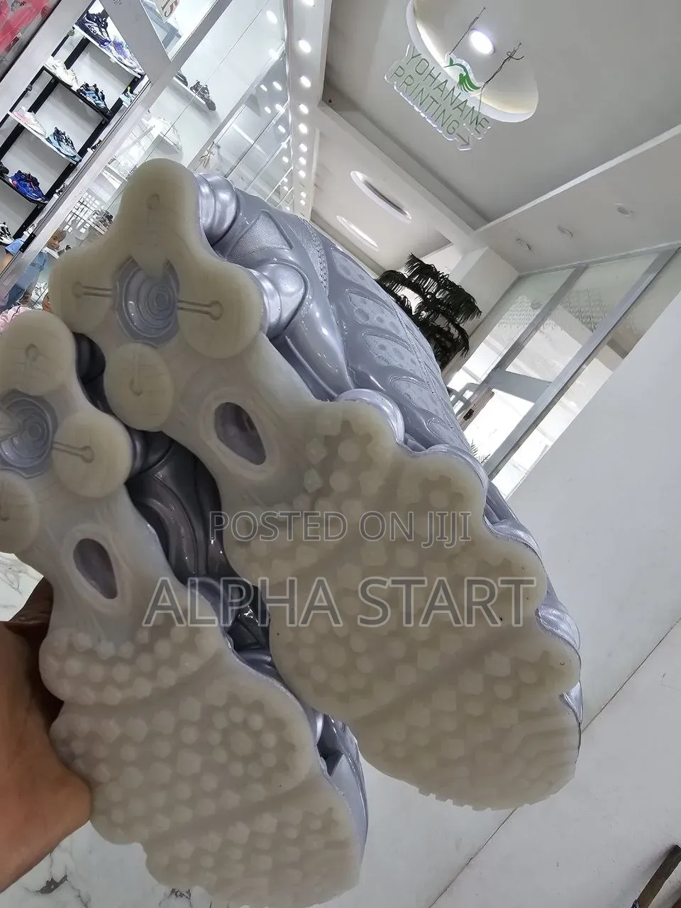 Nike White JKL Soxe High Master Quality Smooth Sneakers for You