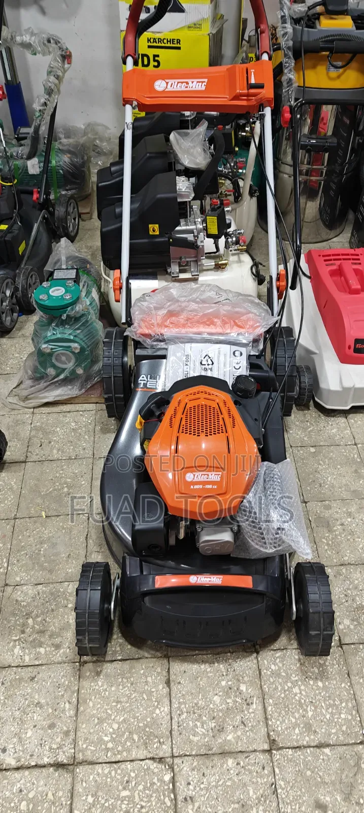 Olio Mac Grass Cutter Machine 196cc