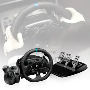 Logitech G923 Steering Wheel, Pedals and H Shifter