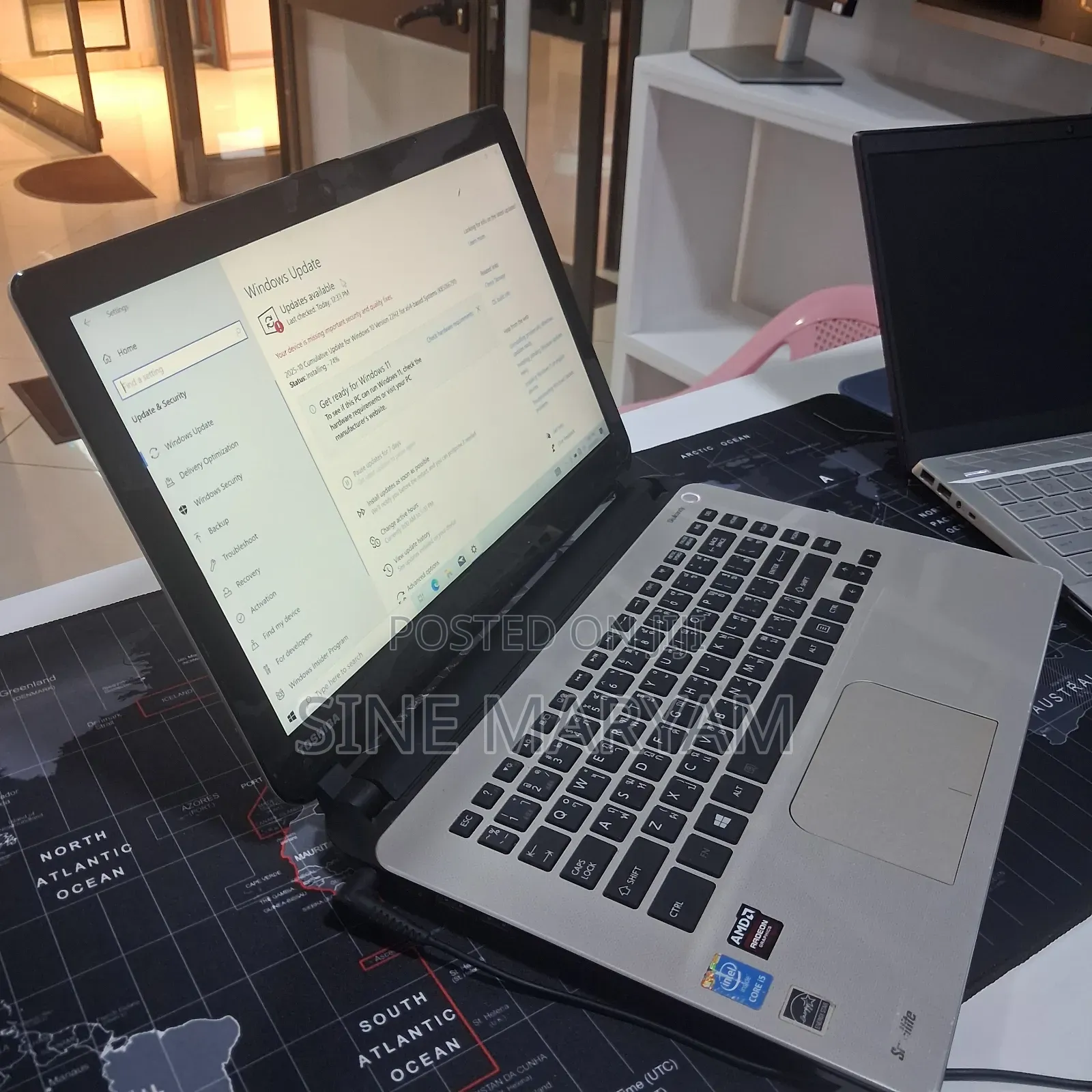 Laptop Toshiba Satellite C55 4GB Intel Core i5 HDD 500GB