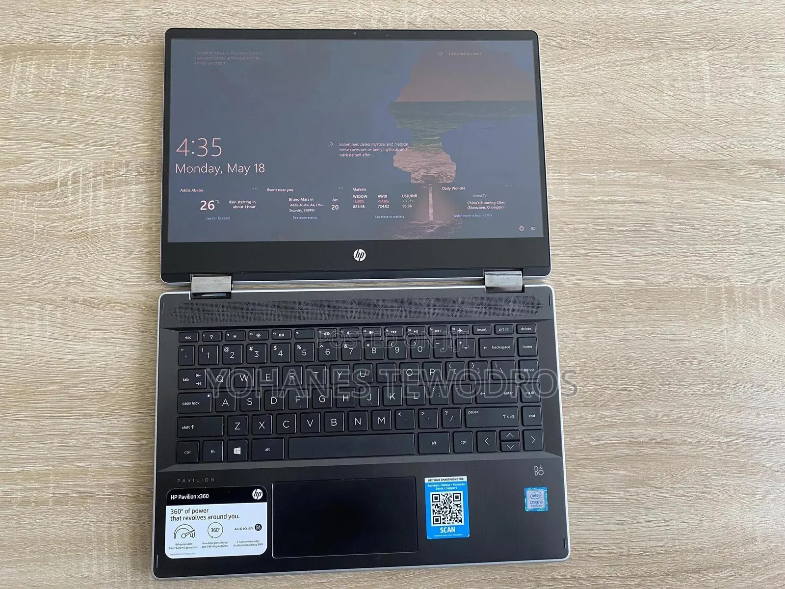 Laptop HP Pavilion X360 8GB Intel Core i3 SSD 128GB