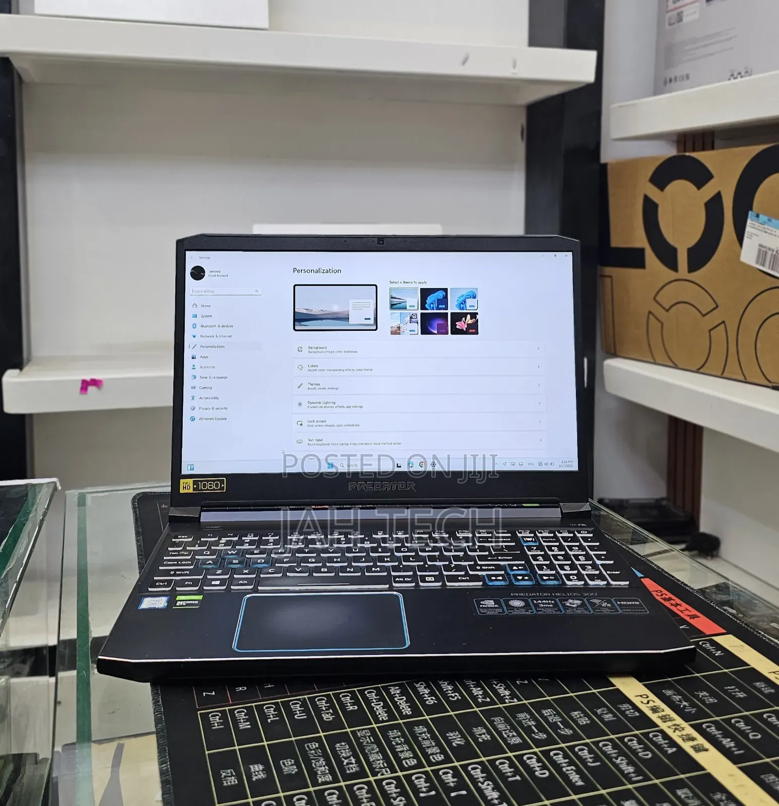 New Laptop Acer Predator Helios 300 16GB Intel Core i7 SSD 512GB