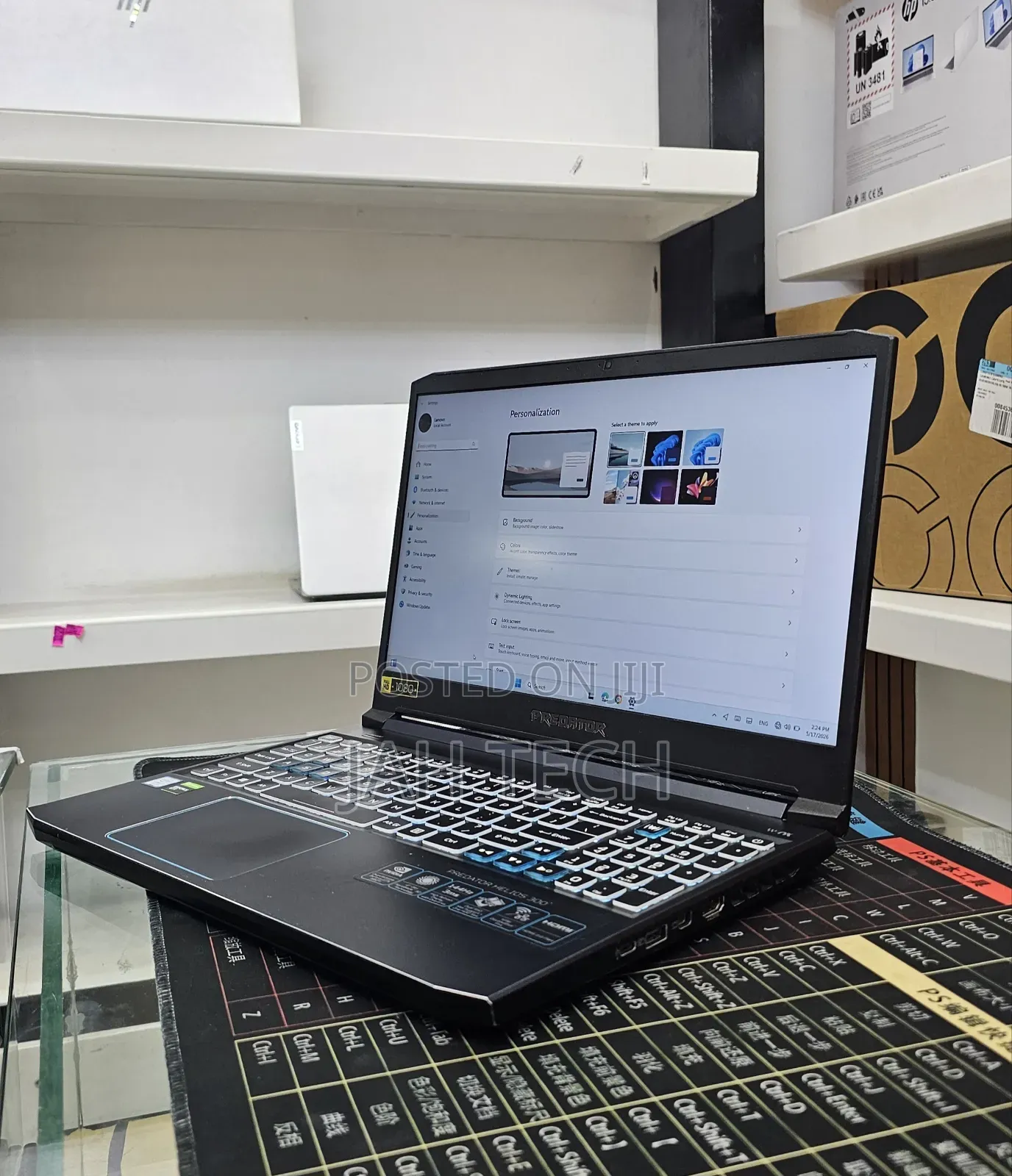 New Laptop Acer Predator Helios 300 16GB Intel Core i7 SSD 512GB