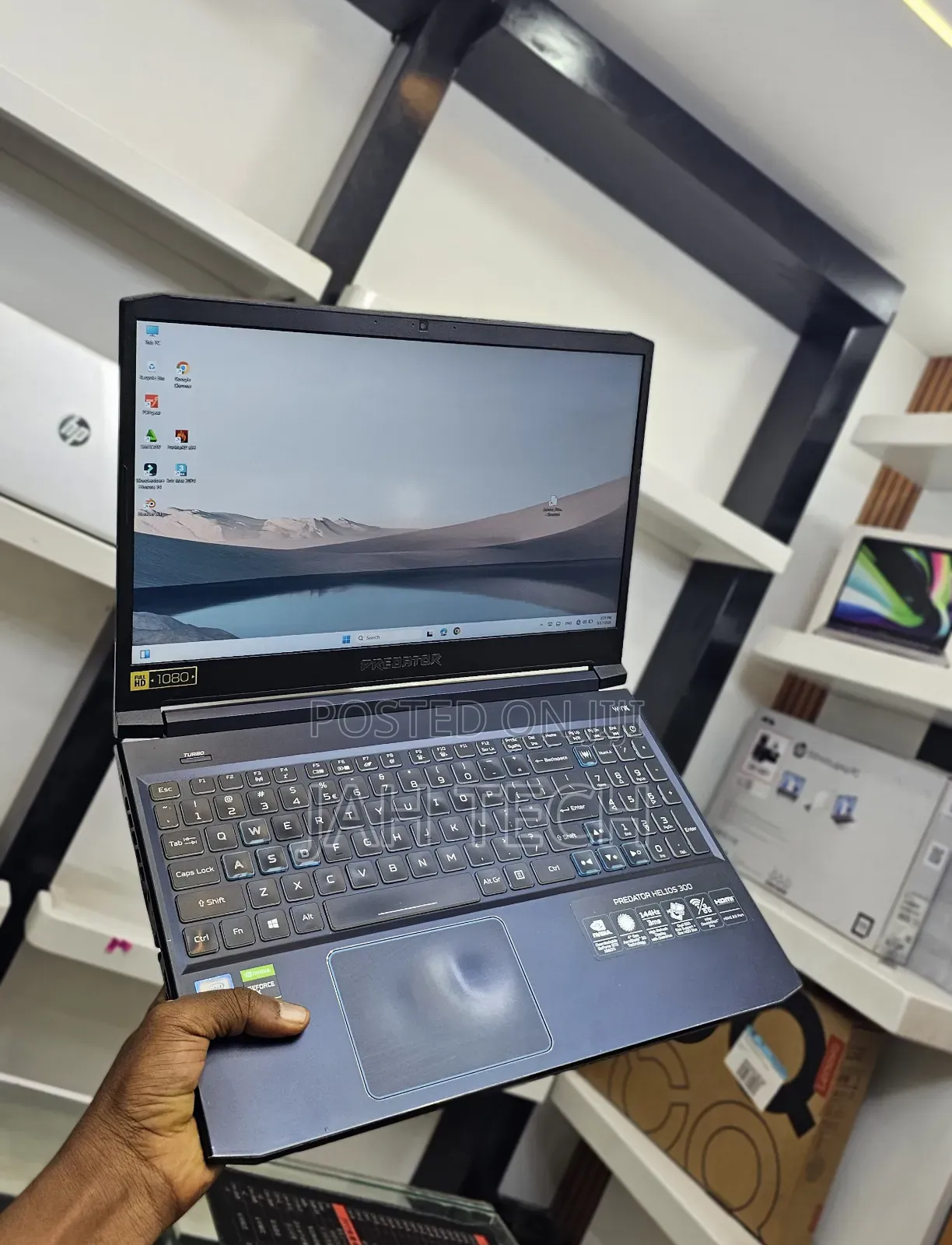 New Laptop Acer Predator Helios 300 16GB Intel Core i7 SSD 512GB
