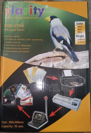 Clarity Executive PVC Card