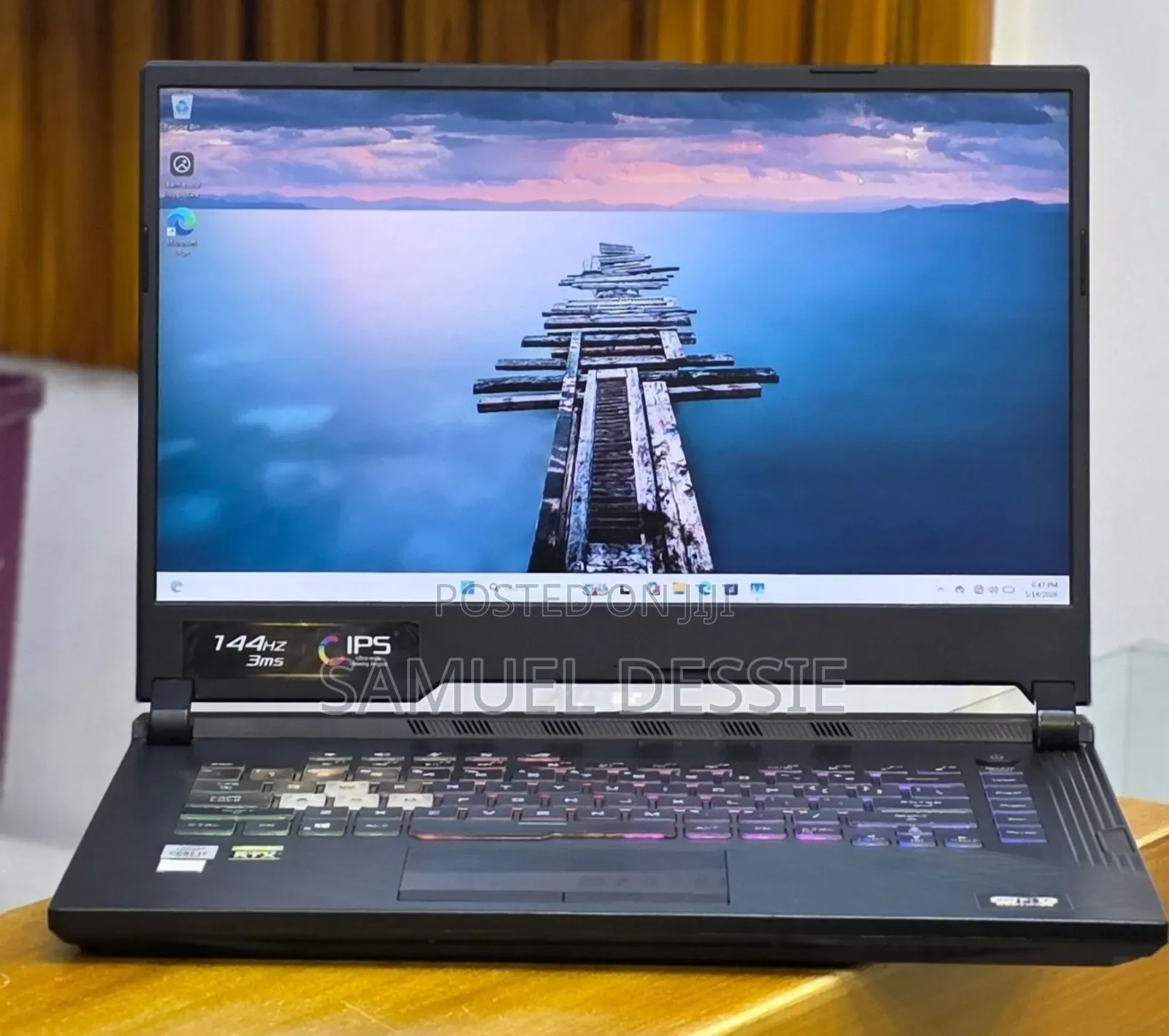 New Laptop Asus ROG Strix G15 16GB Intel Core i7 SSD 512GB