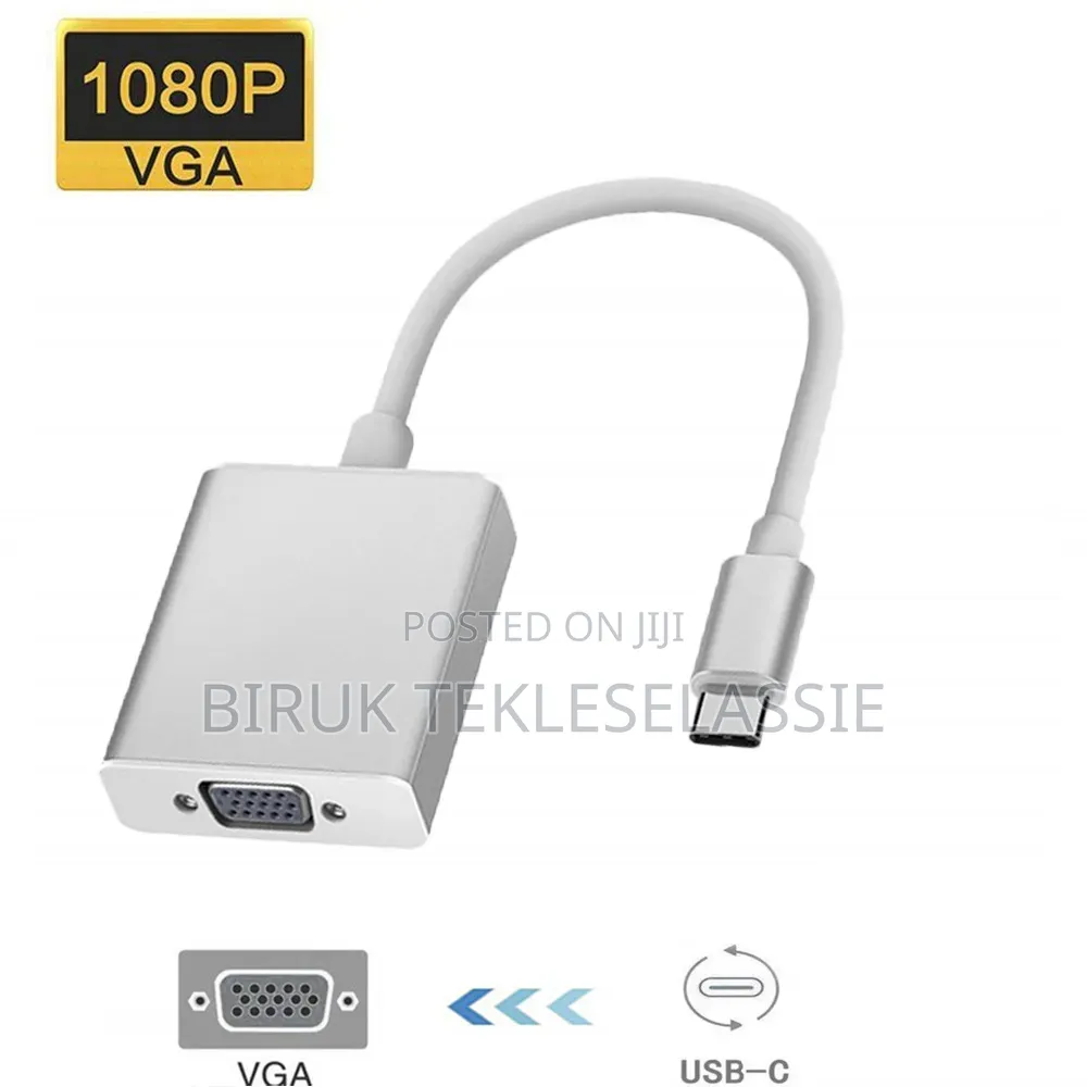 Type-C Male to Vga Female Converter