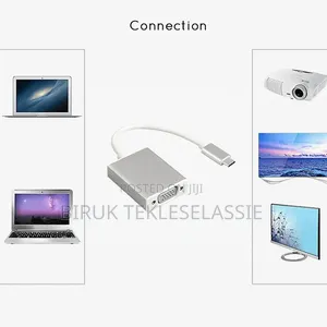 Type-C Male to Vga Female Converter