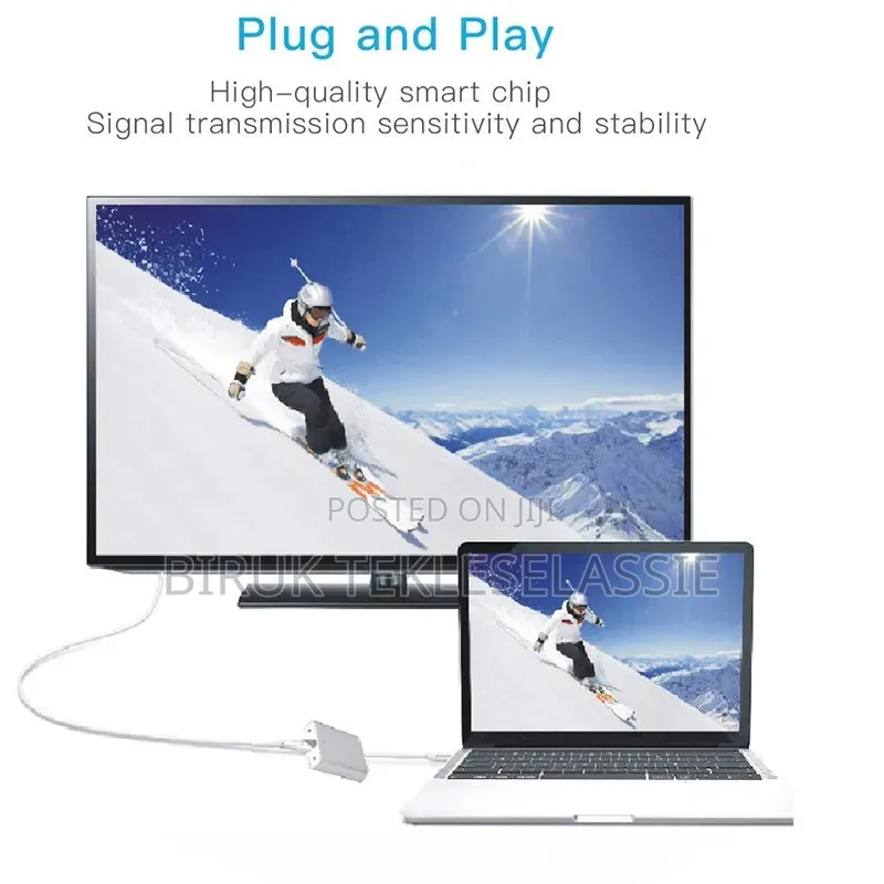 Type-C Male to Vga Female Converter
