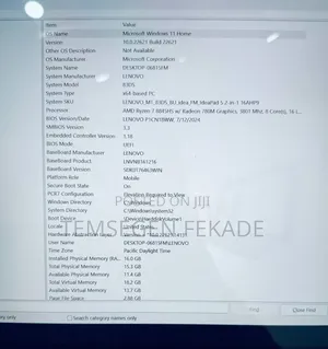 New Laptop Lenovo Yoga 7i 16GB AMD Ryzen 7 SSD 512GB
