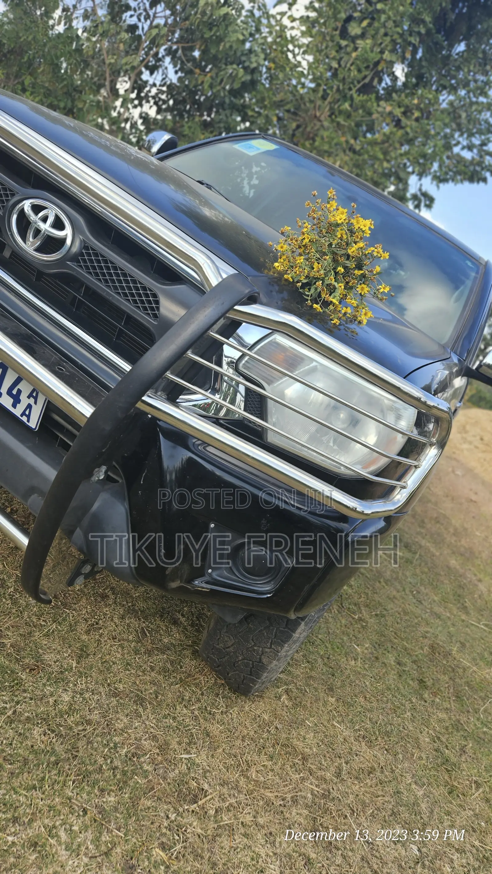 Toyota Tacoma 4dr Access Cab 4WD 6.1 ft. SB (2.7L 4cyl 4A) 2015 Black