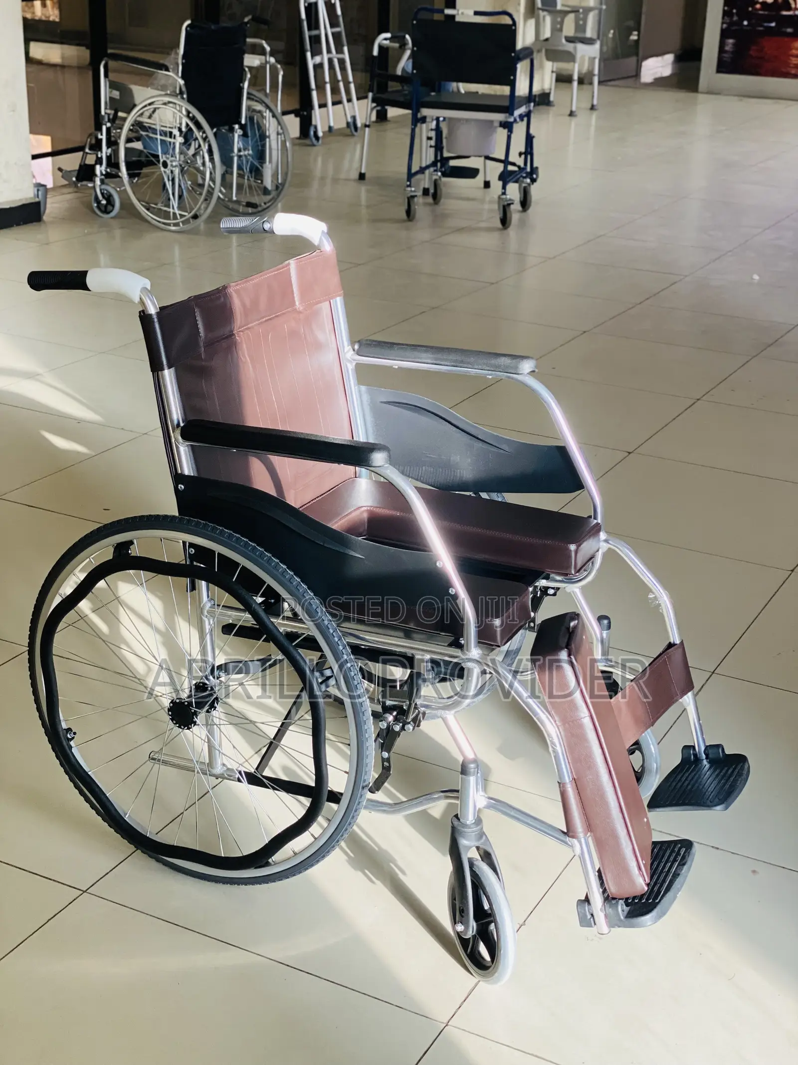 Wheelchair Foldable Andtoilet Chair