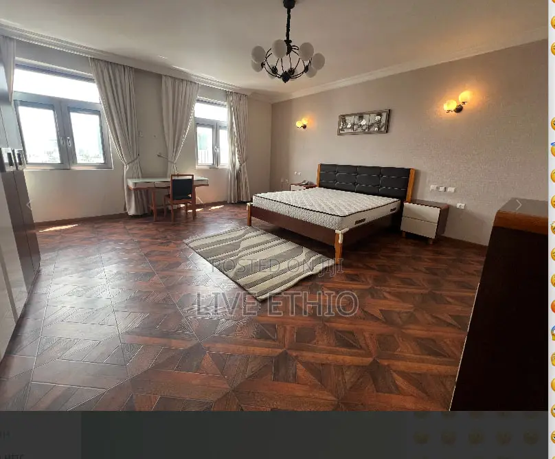 Furnished 3bdrm Apartment in Bole for rent