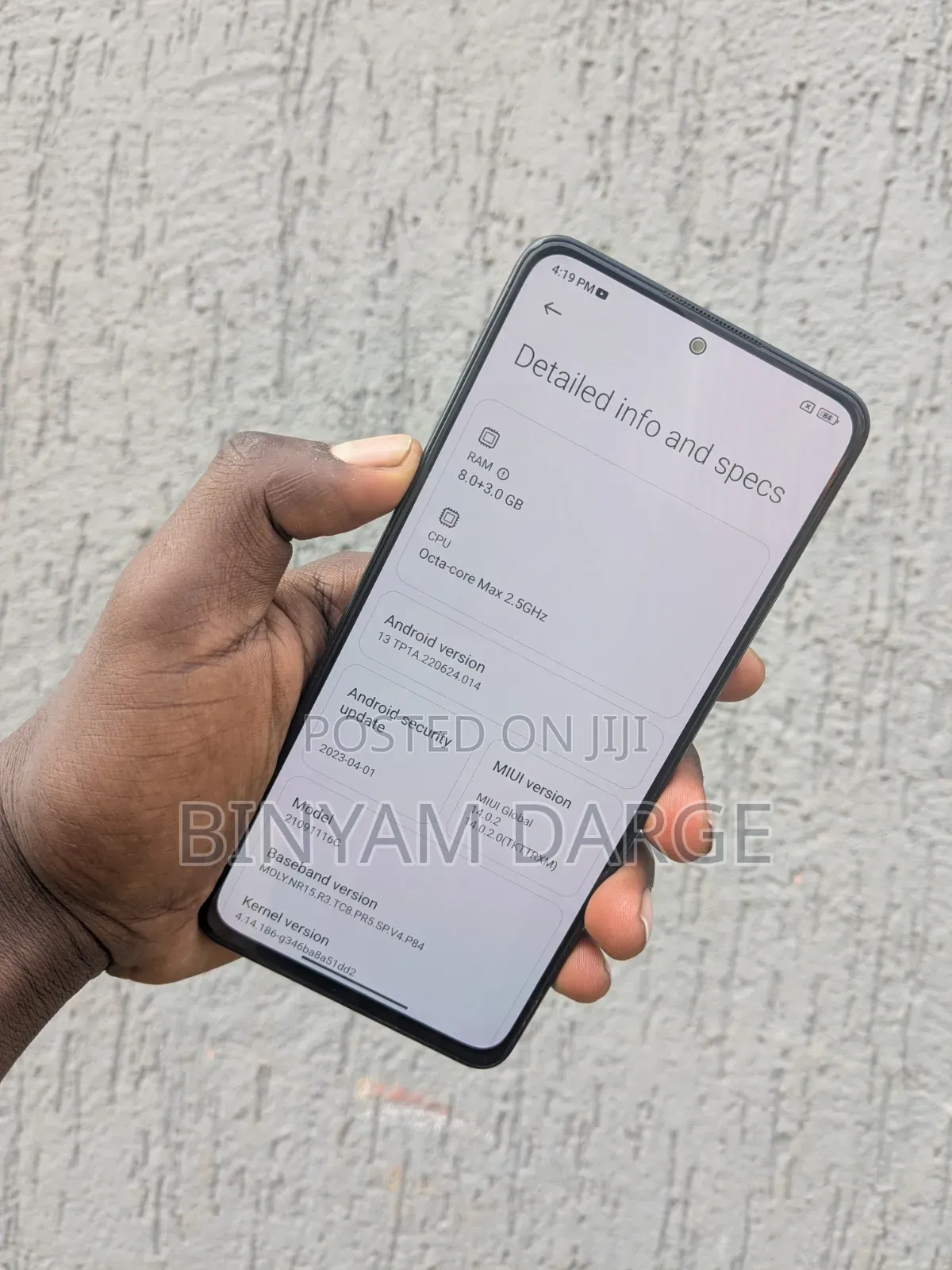 New Xiaomi Redmi Note 11 Pro 5G 256 GB Blue