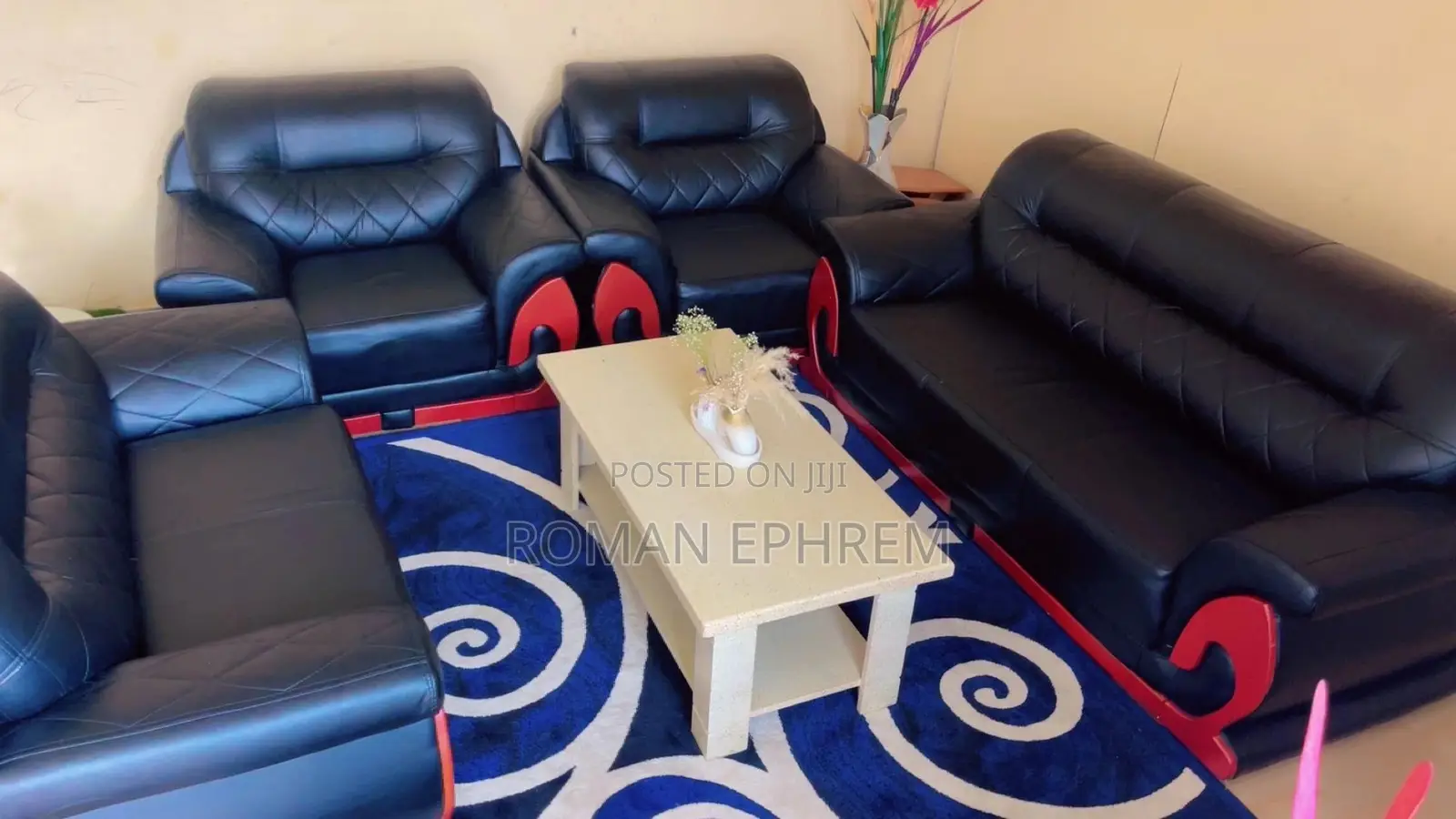 Sofa and Center Table