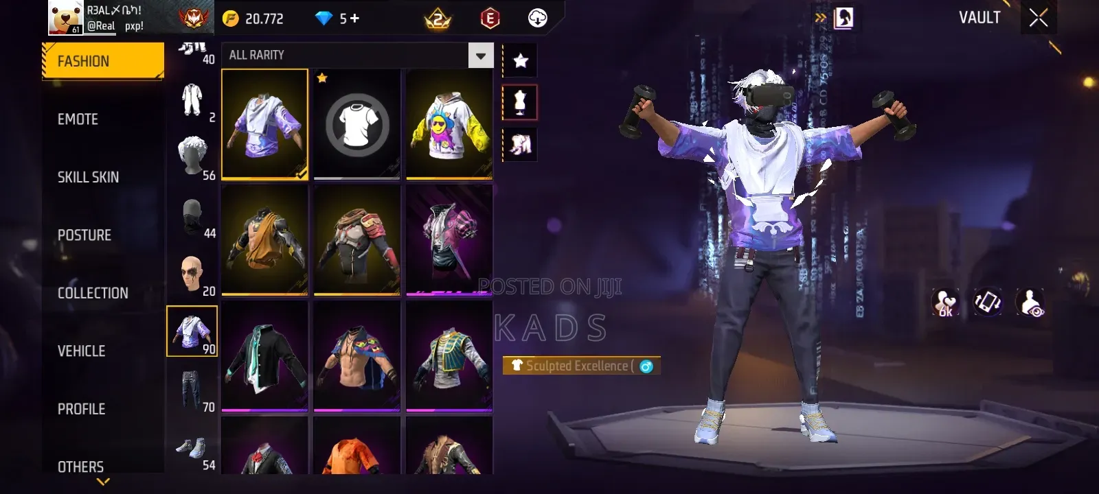 Free Fire Game Acc for Sell