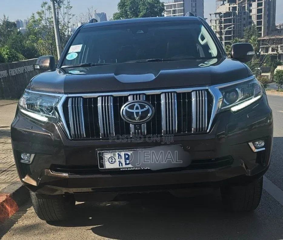 Toyota Land Cruiser Prado 2019 Burgundy