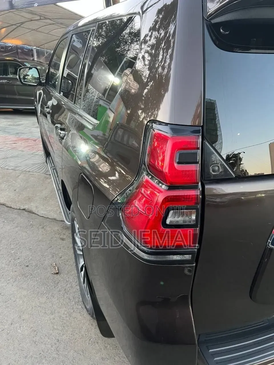 Toyota Land Cruiser Prado 2019 Burgundy