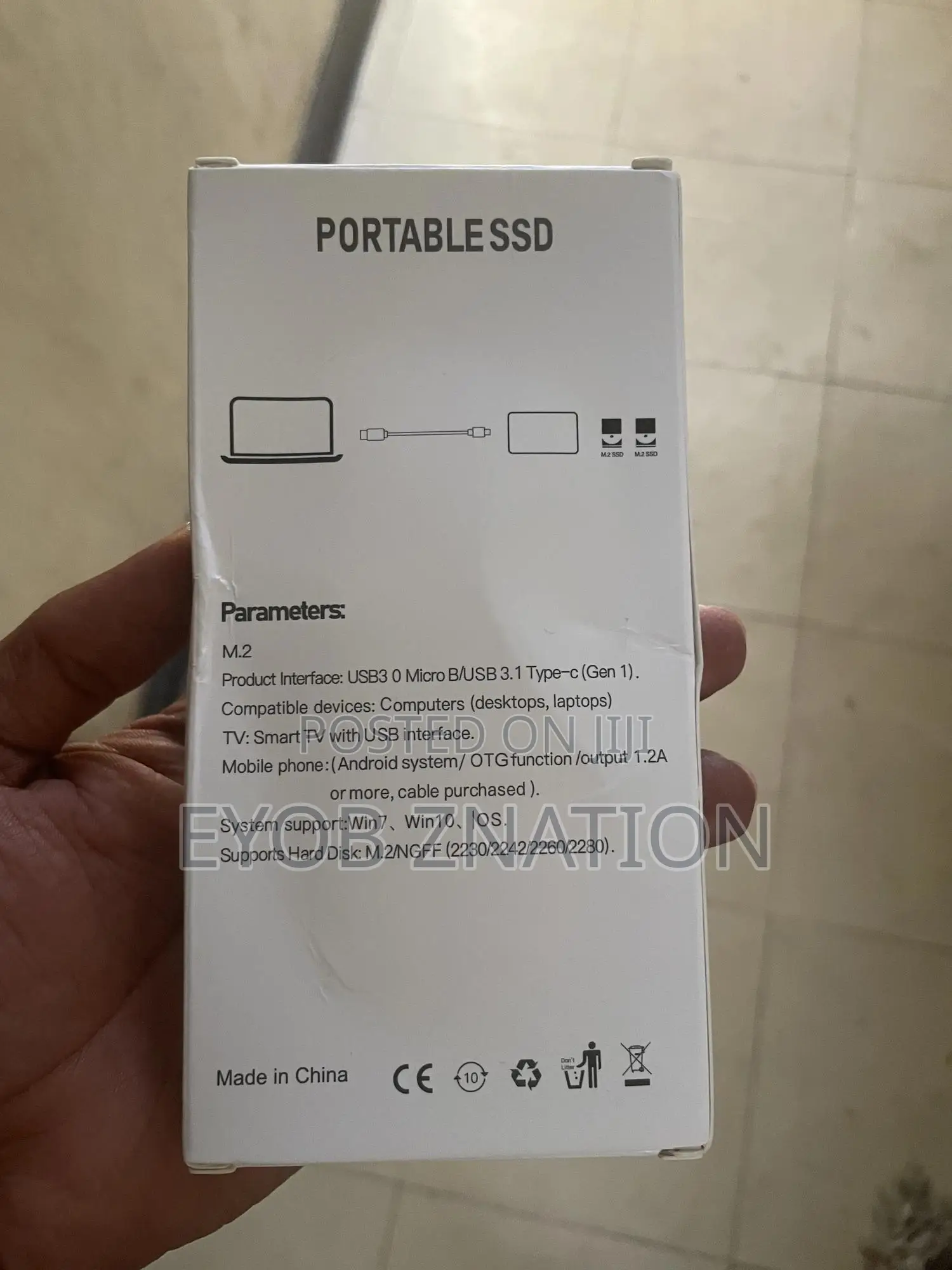Portable SSD Hard Disk