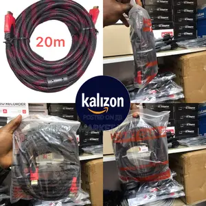 Original Hdmi Cable (20m) ከ ዲኮደር ወደ ቲቪ