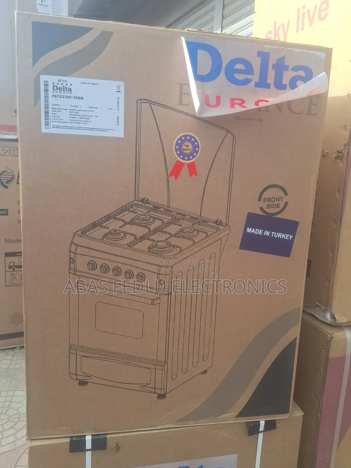 Delta 60*60 Oven Europe