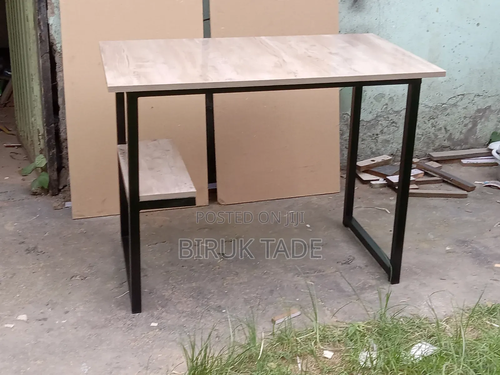 1 Shelf Study Table 1 Meter × 60cm ** Free Delivery Included **