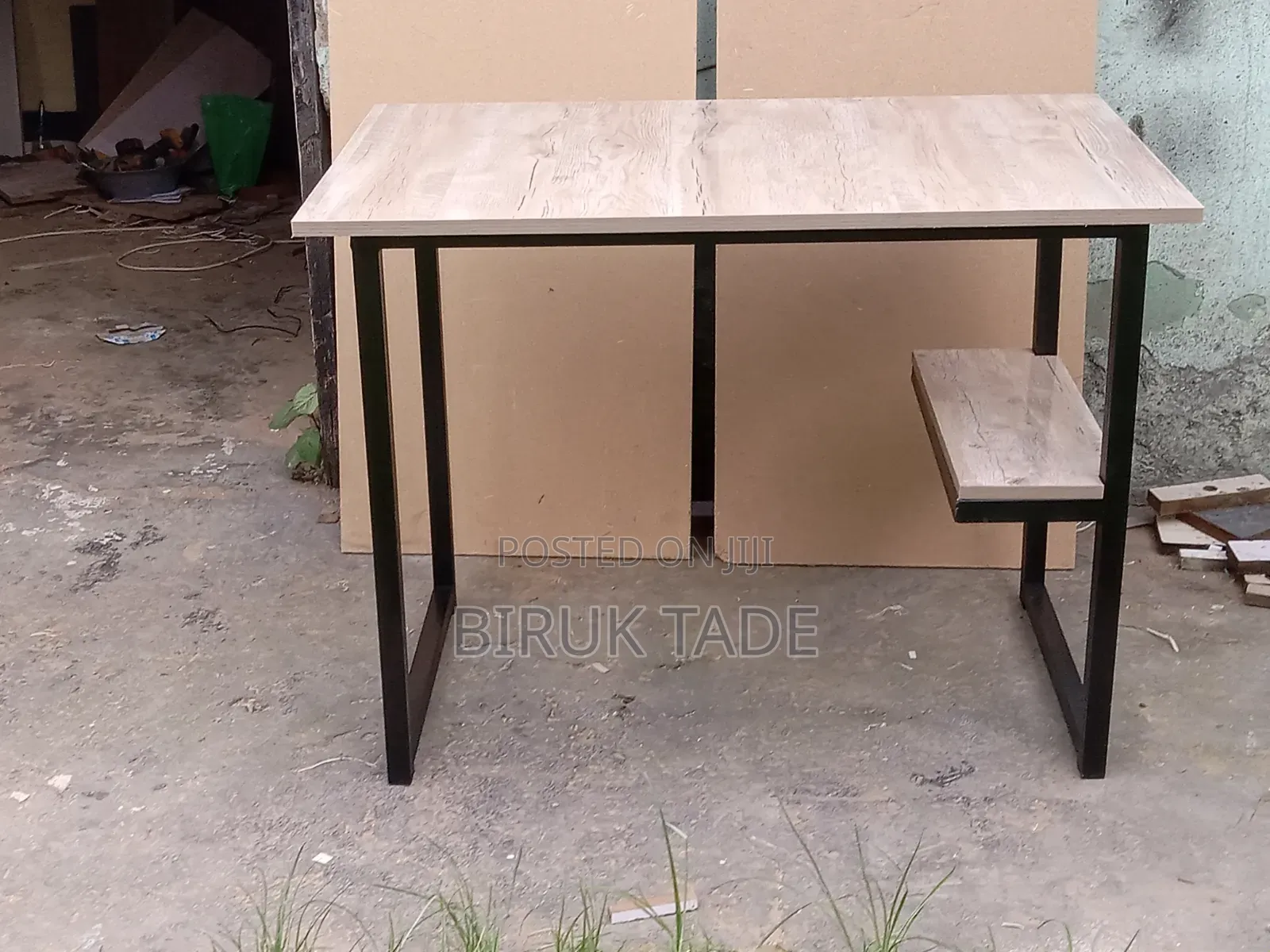 1 Shelf Study Table 1 Meter × 60cm ** Free Delivery Included **